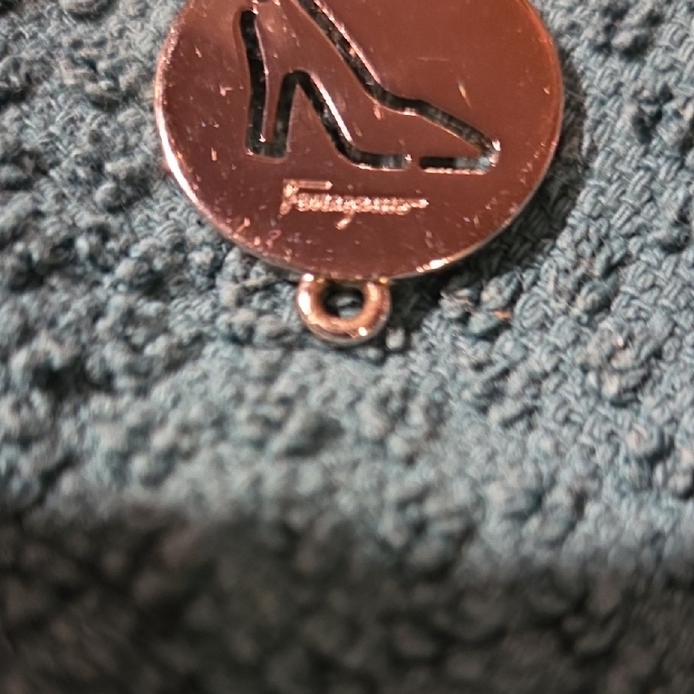 Salvatore Ferragamo Metallic Shoe Charm